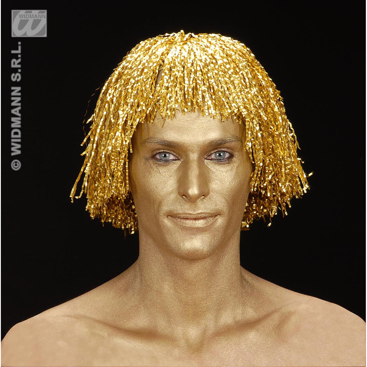 Op deze afbeelding zie je een Accessoires, van het merk Widmann. Tube Make-Up, Goud