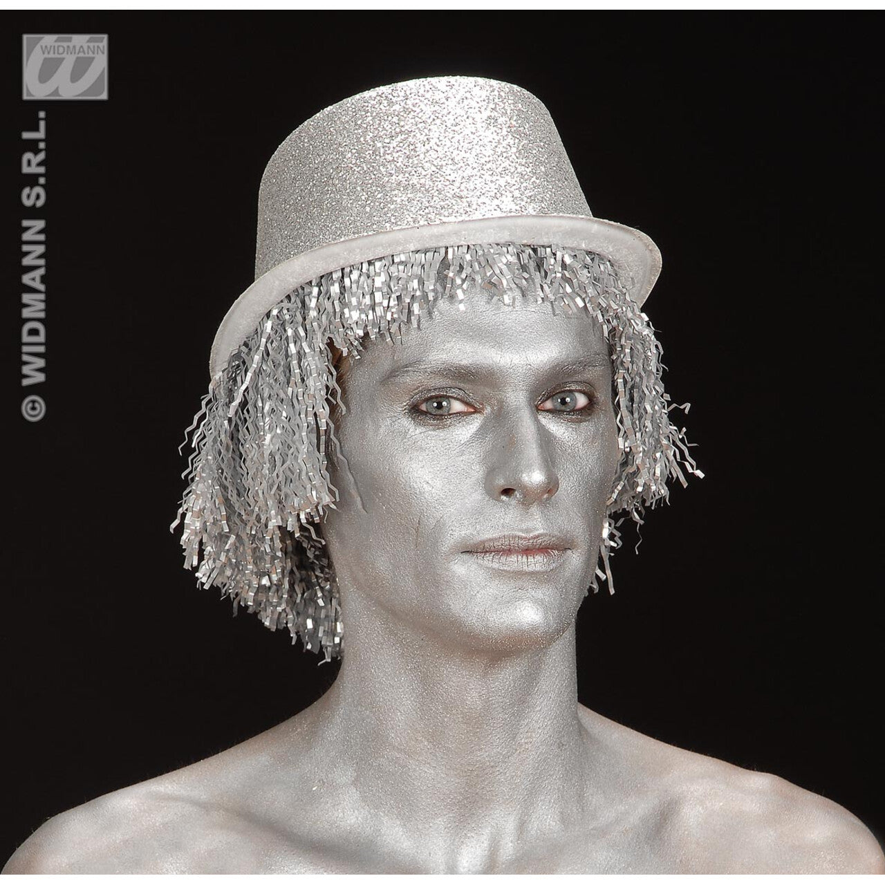 Op deze afbeelding zie je een Accessoires, van het merk Widmann. Tube Make-Up Zilver