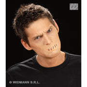 Op deze afbeelding zie je een Accessoires, van het merk Widmann. Dichtgenaaide Mond, Professioneel