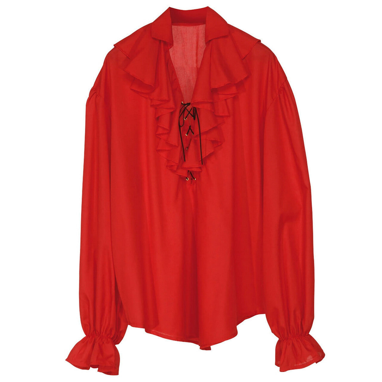 Op deze afbeelding zie je een Kostuums, van het merk Widmann. Piratenshirt Dames, Rood Vrouw