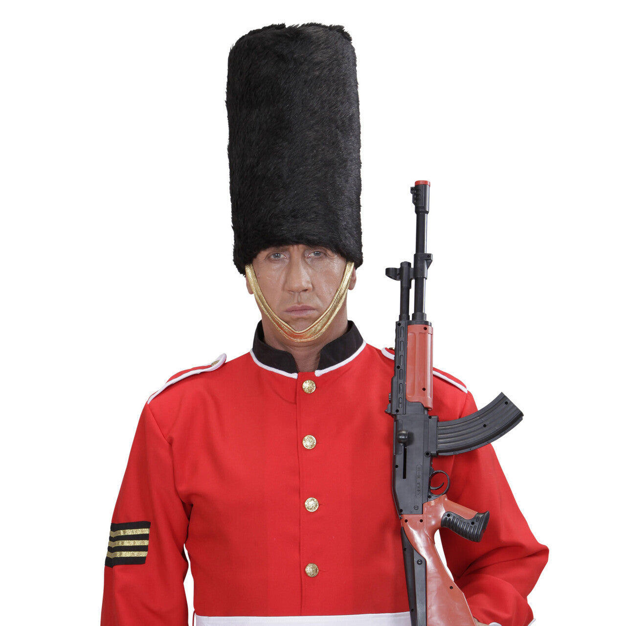 Op deze afbeelding zie je een Accessoires, van het merk Widmann. Hoed Royal Gard Pluche