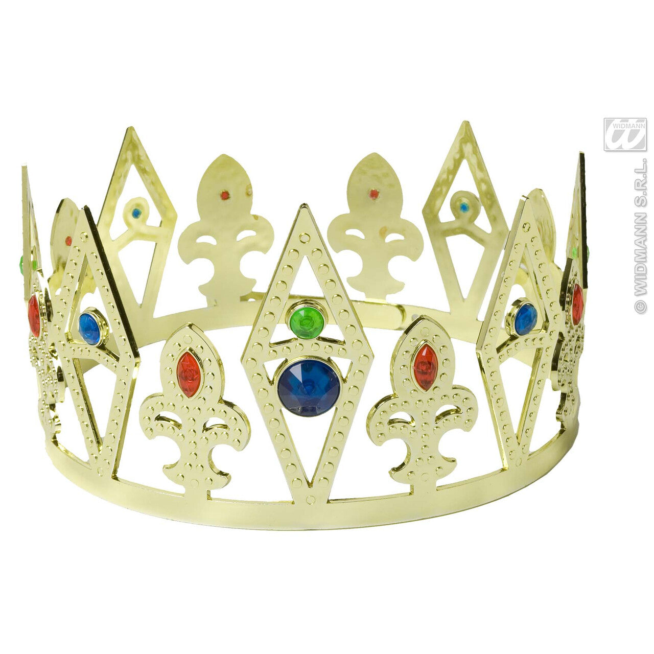 Op deze afbeelding zie je een Accessoires, van het merk Widmann. Kroon Koning