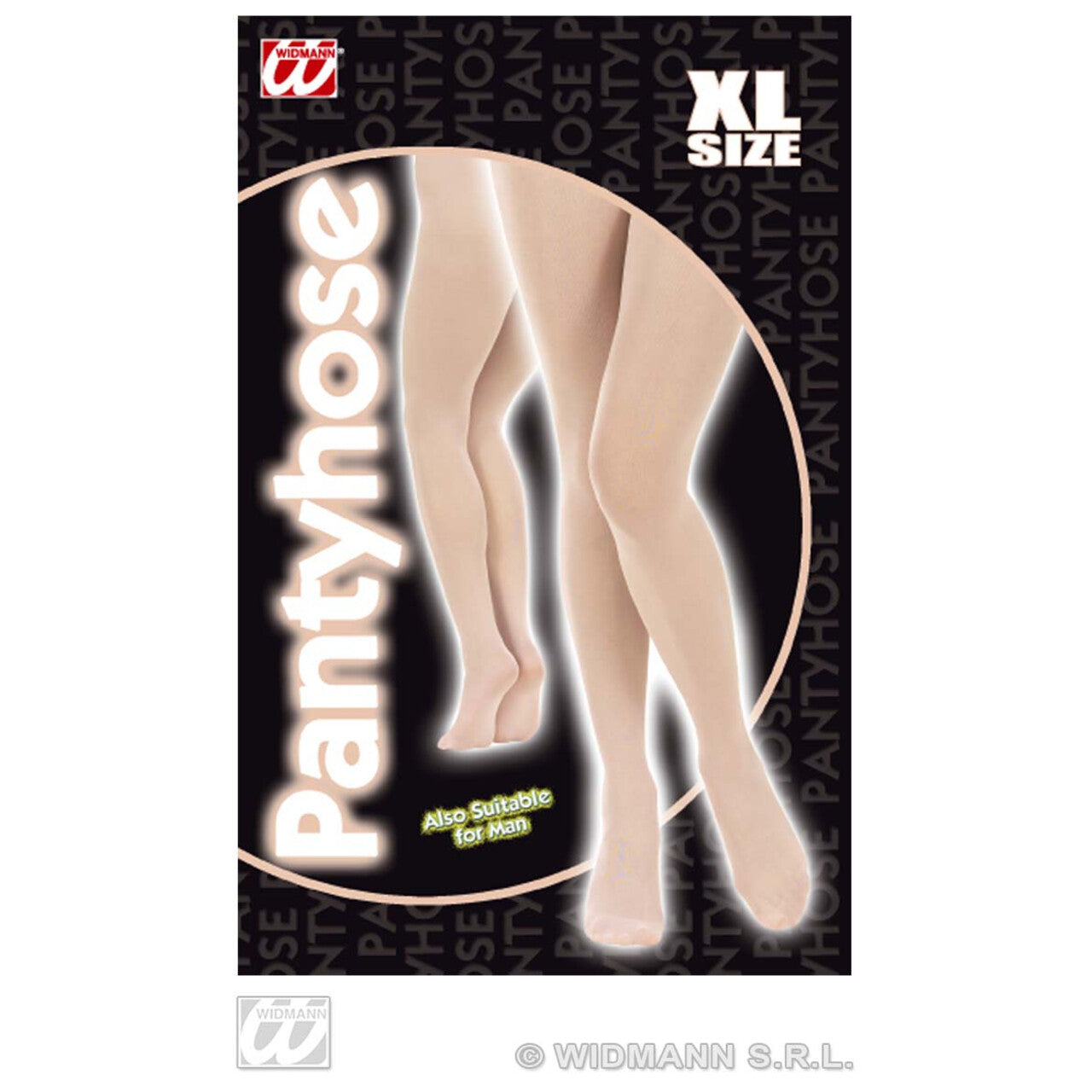 Op deze afbeelding zie je een Accessoires, van het merk Widmann. Panty, Licht Roze XL