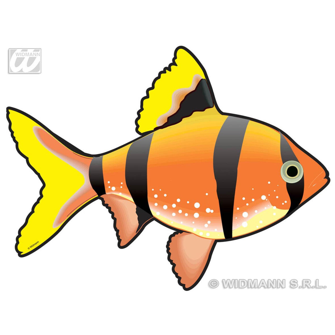 Op deze afbeelding zie je een Decoratie, van het merk Widmann. 8 Decoraties Marine