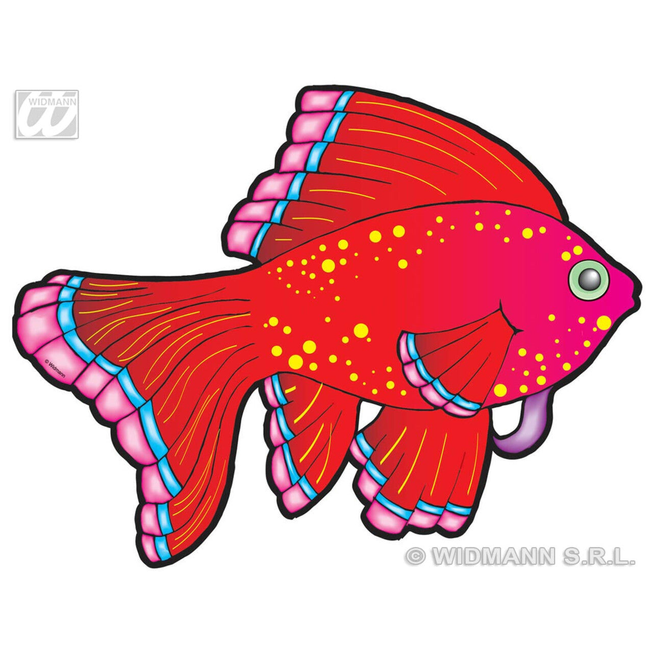 Op deze afbeelding zie je een Decoratie, van het merk Widmann. 8 Decoraties Marine