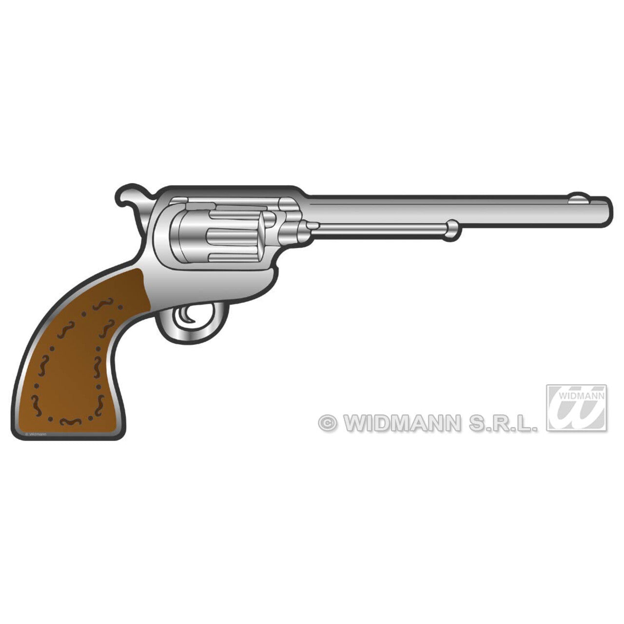 Op deze afbeelding zie je een Decoratie, van het merk Widmann. 4 Decoraties Western