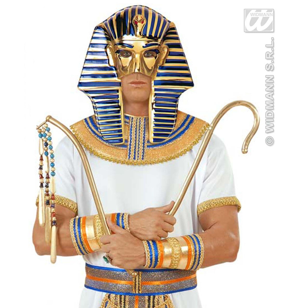 Op deze afbeelding zie je een Accessoires, van het merk Widmann. Pvc Masker Toet- Ank- Amon
