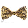 Noeud Papillon à Paillettes Or