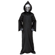 Op deze afbeelding zie je een Kostuums, van het merk Widmann. Grim Reaper, Holographic Vader Tijd Kostuum Jongen