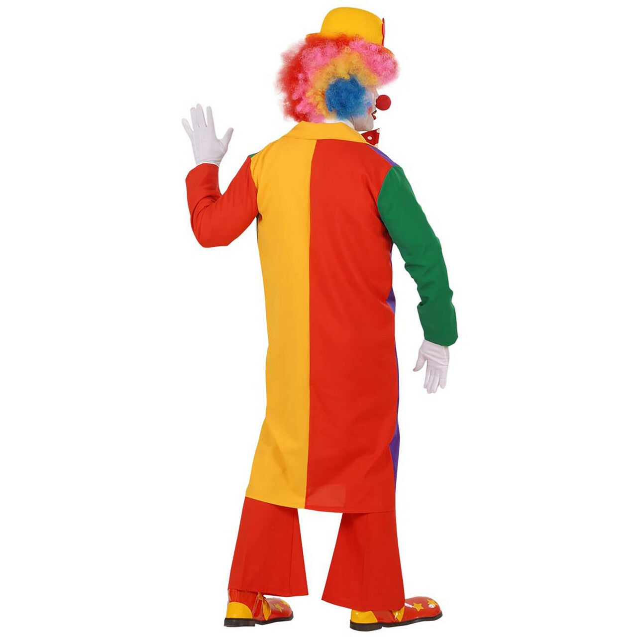 Op deze afbeelding zie je een Kostuums, van het merk Widmann. Clownsjas Man