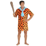 Op deze afbeelding zie je een Kostuums, van het merk Widmann. Flintstones Man Stenen Tijdperk Kostuum