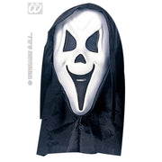 Op deze afbeelding zie je een Accessoires, van het merk Widmann. Masker Geest Met Kap, Onzichtbare Ogen In Kleur