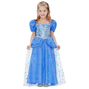 Op deze afbeelding zie je een Kostuums, van het merk Widmann. Prinses-Fee Blauw Blue Fairy Kostuum Meisje