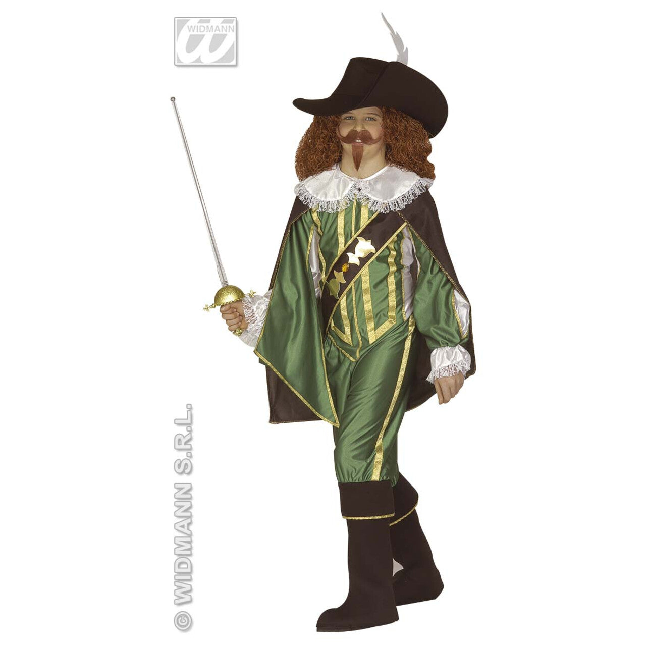 Op deze afbeelding zie je een Accessoires, van het merk Widmann. Musketierszwaard