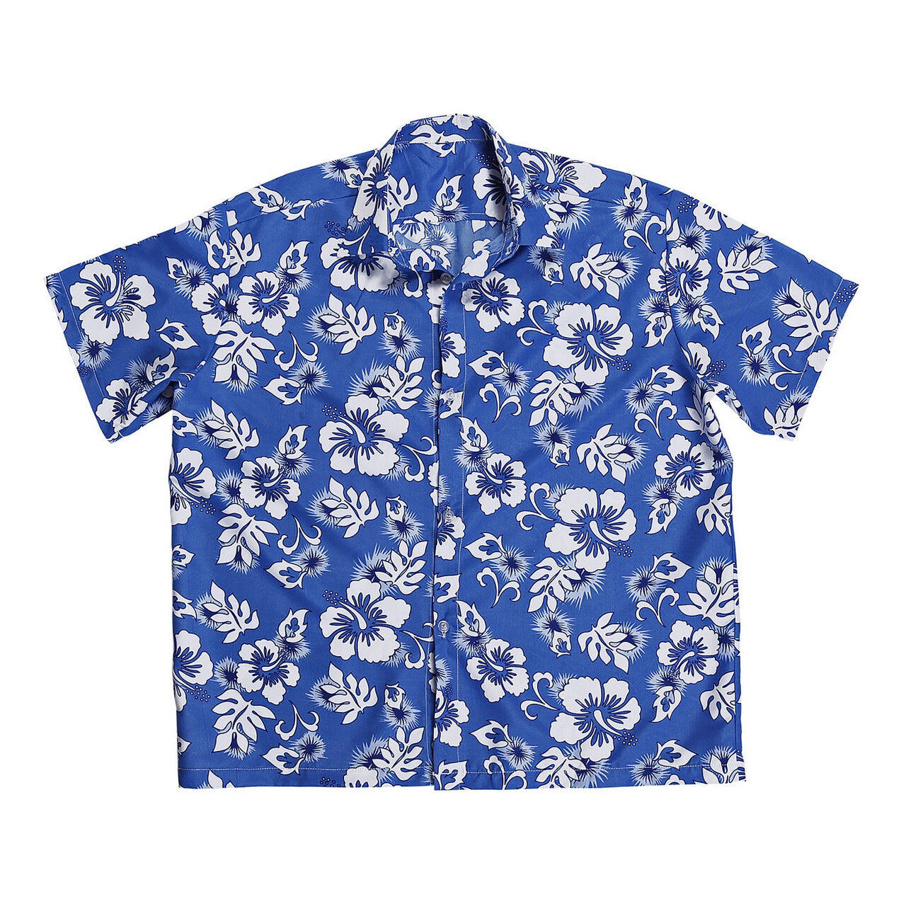 Op deze afbeelding zie je een Kostuums, van het merk Widmann. Hawaii Shirt Blauw Man