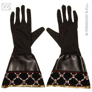 Op deze afbeelding zie je een Accessoires, van het merk Widmann. Piratenhandschoenen Lederlook
