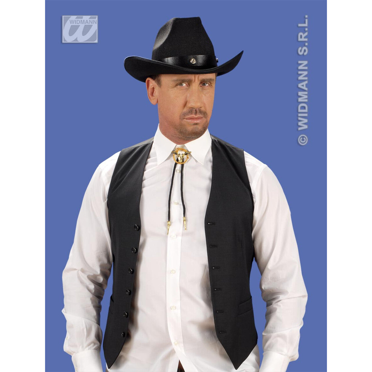 Op deze afbeelding zie je een Accessoires, van het merk Widmann. Luxe Cowboy Veterdas
