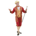 Costume De Marquis En Velours Rouge Bordeaux Pour Homme Costume