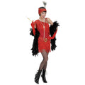 Robe Charleston Rouge Années 1920 Femme Costume