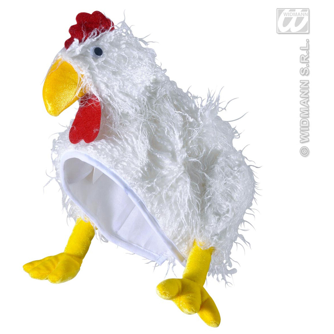 Op deze afbeelding zie je een Accessoires, van het merk Widmann. Muts Kip