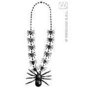 Op deze afbeelding zie je een Accessoires, van het merk Widmann. Ketting Spinnen 40 Centimeter