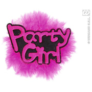 Op deze afbeelding zie je een Accessoires, van het merk Widmann. Broche Partygirl