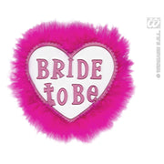 Op deze afbeelding zie je een Accessoires, van het merk Widmann. Broche Wit Bride To Be