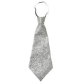 Stropdas Lurex, Zilver