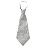 Stropdas Lurex, Zilver