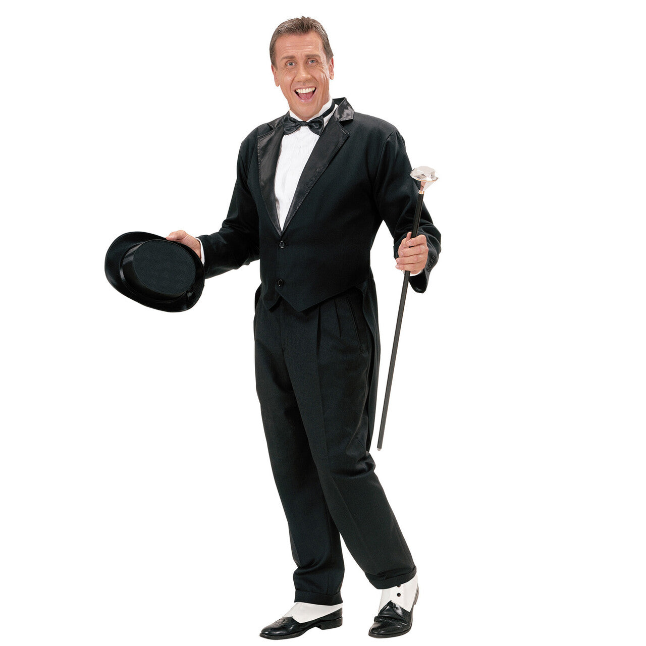 Op deze afbeelding zie je een Accessoires, van het merk Widmann. Slobkous Wit