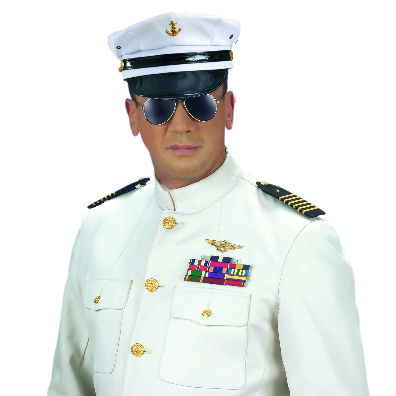Op deze afbeelding zie je een Accessoires, van het merk Widmann. Pet Marine Officier