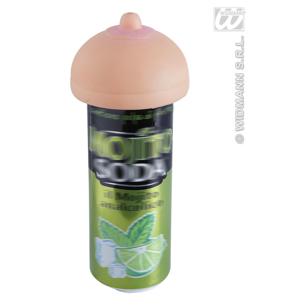 Op deze afbeelding zie je een Accessoires, van het merk Widmann. Borstje Voor Op Blikje