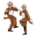 Full-Body Pluche Vos Volwassen Kostuum