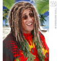 Rasta-Perücke Blond / Braun