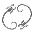 Boucles Doreilles Clip Scorpion