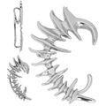 Boucle Doreille Aile Spike