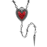 Op deze afbeelding zie je een Accessoires, van het merk Widmann. Dark Romance Ketting