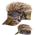 Visière Camo Avec Cheveux