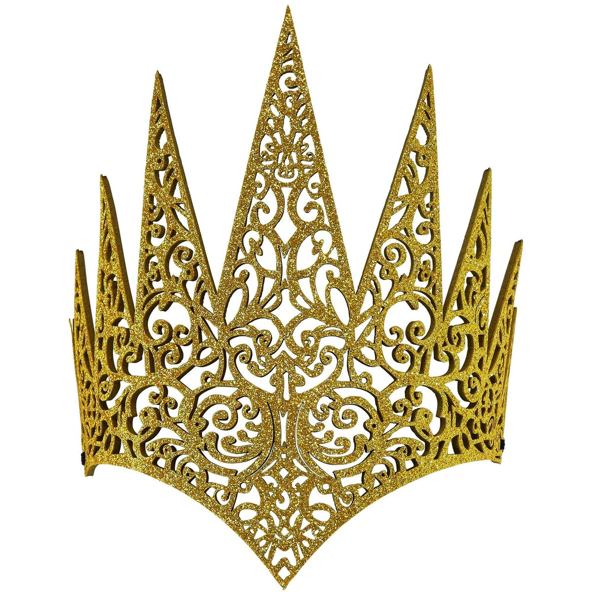 Op deze afbeelding zie je een Accessoires, van het merk Widmann. Gouden Vorstenkroon