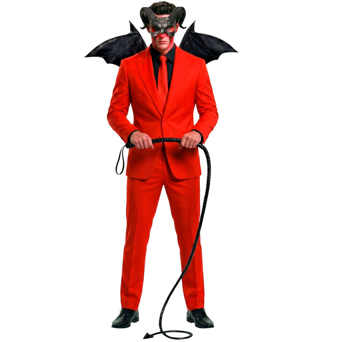 Op deze afbeelding zie je een Accessoires, van het merk Widmann. Zweep Devil Punisher 180 Centimeter