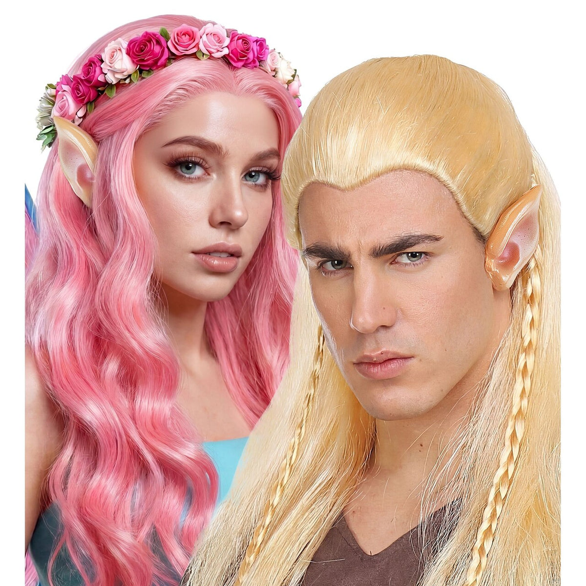 Op deze afbeelding zie je een Accessoires, van het merk Widmann. Fantasy Elf Oren