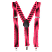 Op deze afbeelding zie je een Accessoires, van het merk Widmann. Raderboot Bretels Roze Met Plooien