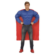 Op deze afbeelding zie je een Kostuums, van het merk Widmann. Amerikaanse Superheld Held Super Power Kostuum