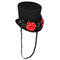 Mini Haut-De-Forme Chorus Line Avec Tulle Et 4 Roses