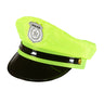 Casquette De Policière Jaune Néon
