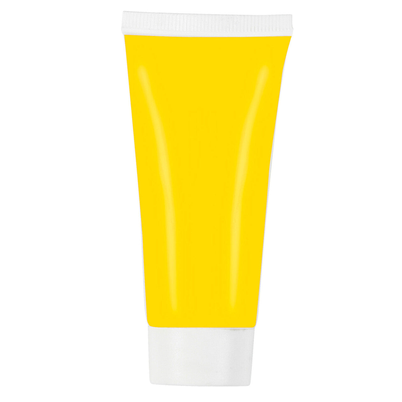Op deze afbeelding zie je een Accessoires, van het merk Widmann. Unicolor Aqua Make-Up In 30 Ml Tube, Geel