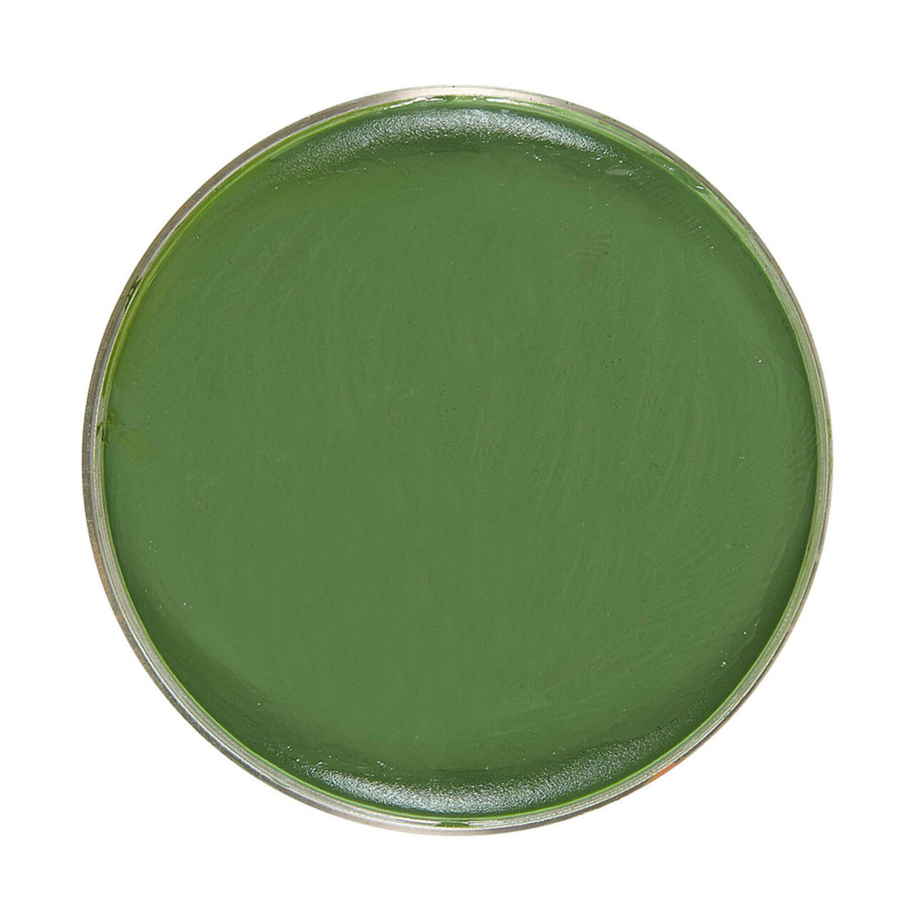 Op deze afbeelding zie je een Accessoires, van het merk Widmann. Unicolor Make-Up In 25 Gram Bakje, Groen