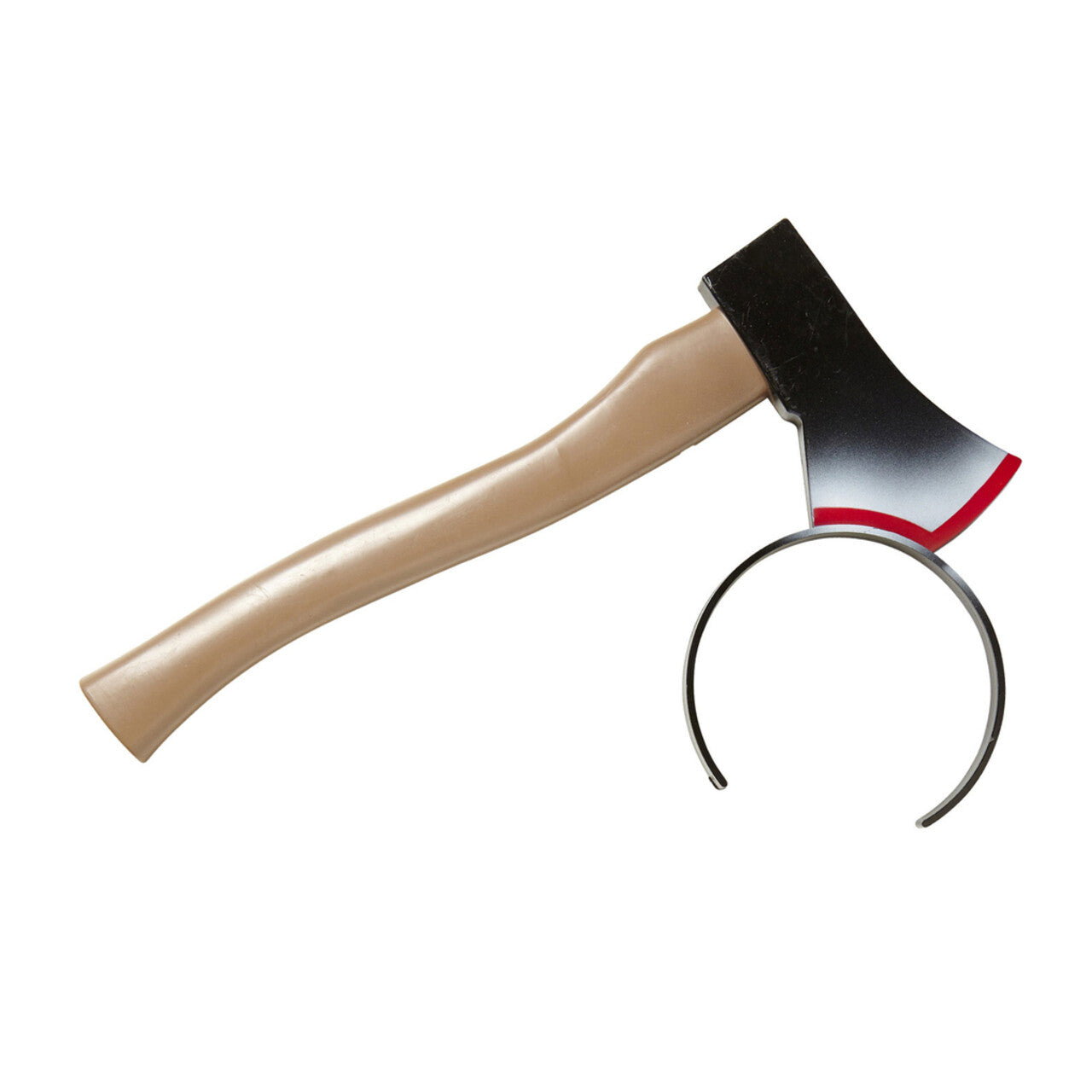 Op deze afbeelding zie je een Accessoires, van het merk Widmann. Realistische Bijl Door Hoofd