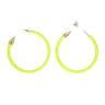 Rock Chick Oorbellen Neon Geel