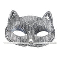 Masque Chat Purrr Avec Perles Argentées
